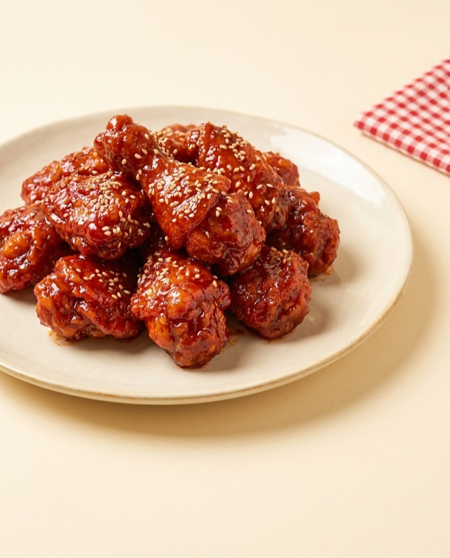 한국식 양념 치킨